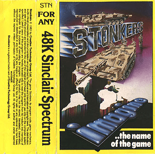 Stonkers box art for ZX Spectrum